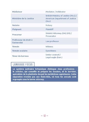 L’anglais du droit en 1000 mots et expressions clés – vue 6