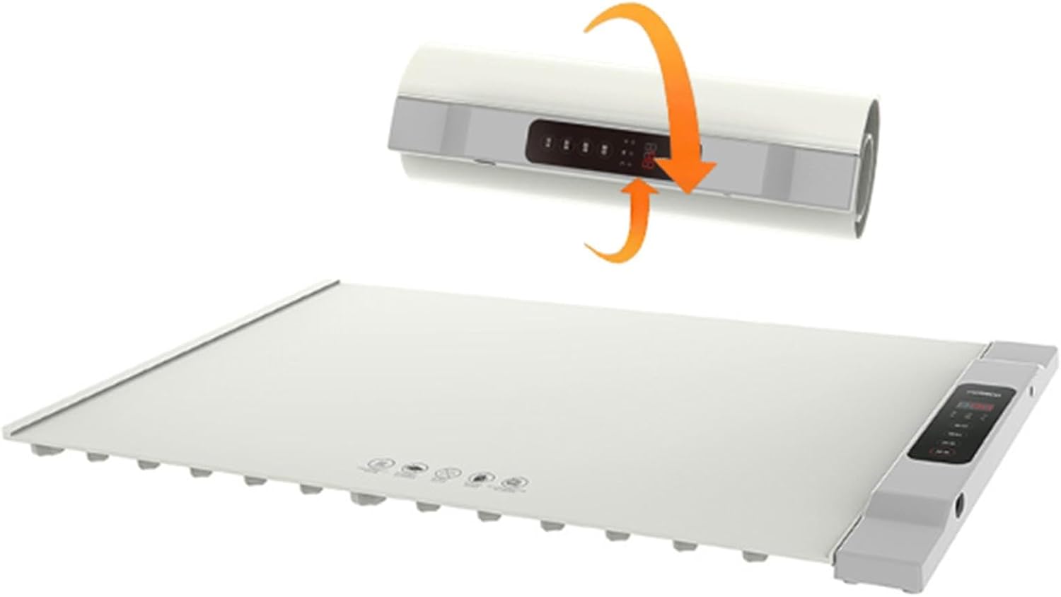 Warming Mat for Food, Foldable Warming Plate with 6 Temperature Settings,Portable Electric Warming Tray Food Warmer for Parties Buffets,Travel,Daily Use