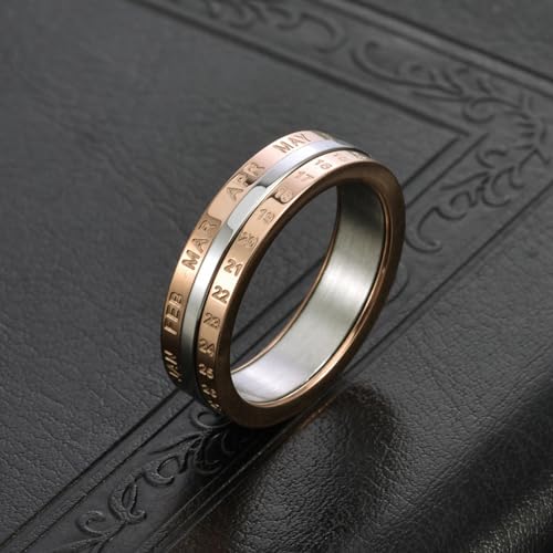 Bague rotative en titane solution pour canaliser l'anxiété