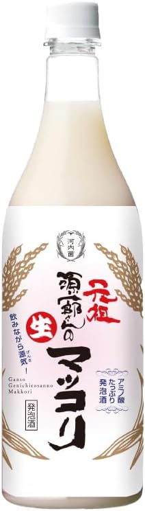 （05:00時点） 元祖 源一郎さんの生マッコリ（900ml）国産生マッコリ 甘味料無添加 クール便発送 鹿児