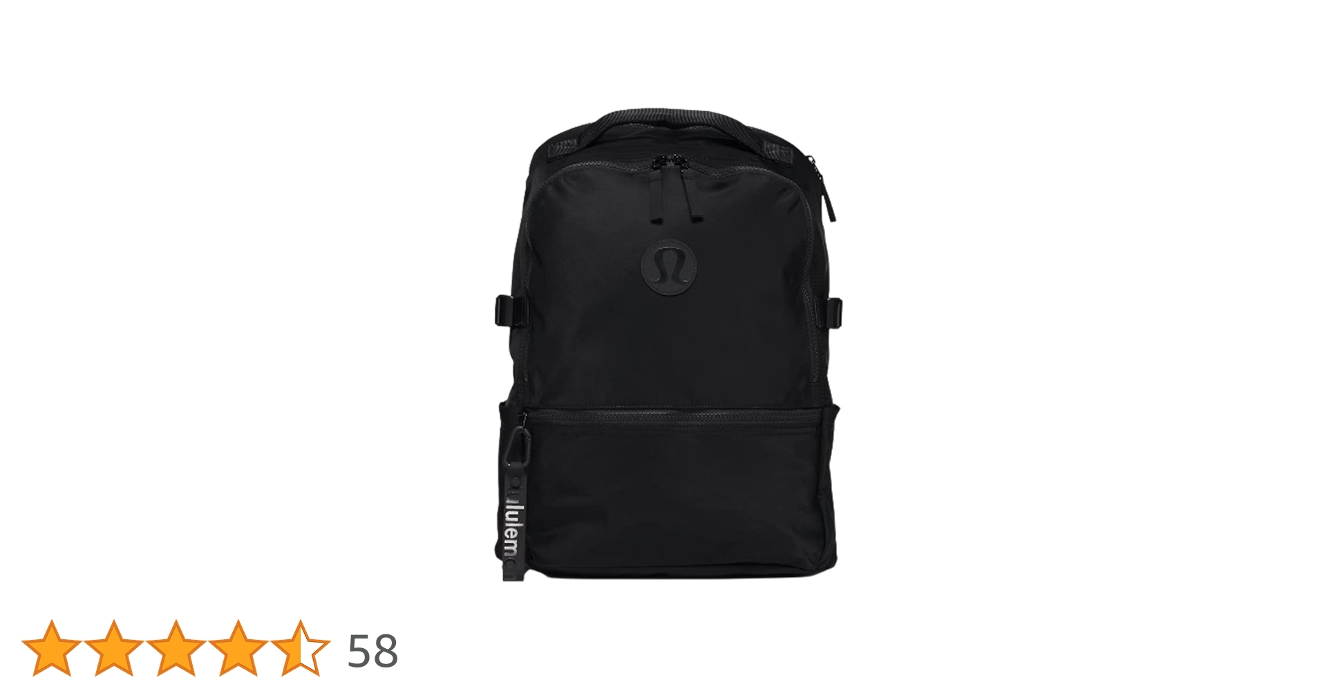 Lululemon ブラックリュック ダブルジップバックパック 22L | バッグ | Lululemon JP