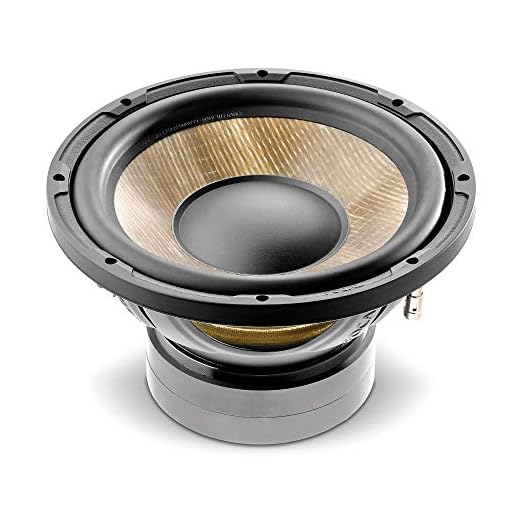 Fokal P25FE lin Evo subwoofer P25FE 10 tum/25 cm subwoofer-chassi 600 watt