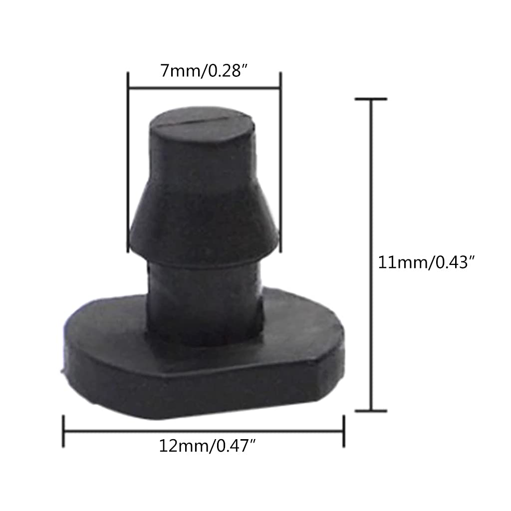 Lot De 100 Bouchons Pour Tuyau D'arrosage Goutte à Goutte - Embout 4/7, Fermeture étanche, Irrigation Jardin/serre