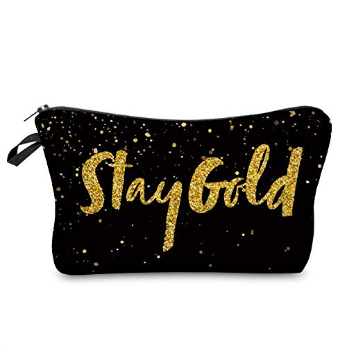 Preisvergleich Produktbild CEXWZQ Schminktasche Wasserdicht Druck Schöne Organizer Frauen Multifunktions Schönheit wasserdichte Schreibwaren Tasche Student Geldbörse Lippenstift Tasche
