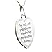 Rush Industries Heart Shaped Pendant - My Little Girl Yesterday My Friend Today My Daughter Forever - Daughter Necklace