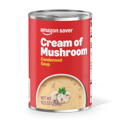 Amazon Saver Cream of Mushroom Soup 10.5 Ounce (Previously Amazon