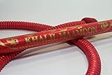 Khalil Mamoon Metallic Egyptian Hookah Hose (Red)