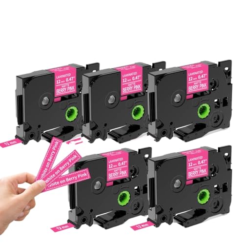 5pbNTZE-231 12mmxe[vxv^[PTD200 PTP710BT PTP900 PT2310 PT2610 PTPEXECUTE Wѓl̃fƌ݊(5pack tze-mqp35)