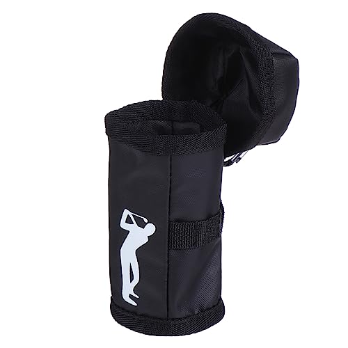 Yardwe Wear-Resistant Material 3 Balls Zipper Metal Buckle Easy Use Golf Fanny Pack