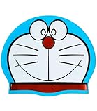 IMSPIRA Gorro Natacion Silicona Azul Adulto Nino Divertido Anime Original Gorro Piscina Infantil Friki Personaje iconico Animado Entrenamiento Arte Nadador Gorro Agua Impermeable Regalo