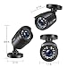 ZOSI 2.0MP 1080p 1920TVL Outdoor Indoor Security Camera,Hybrid 4-in-1 TVI/CVI/AHD/CVBS CCTV Camera,80ft IR Night Vision Weatherproof For 960H,720P,1080P,5MP,4K analog Home Surveillance DVR System
