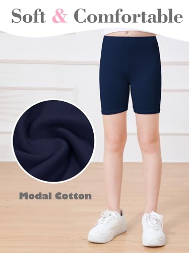 Ruisita Toddler Girls Biker Shorts Under Dress Safety Dance Cartwheel Shorts for Kids3