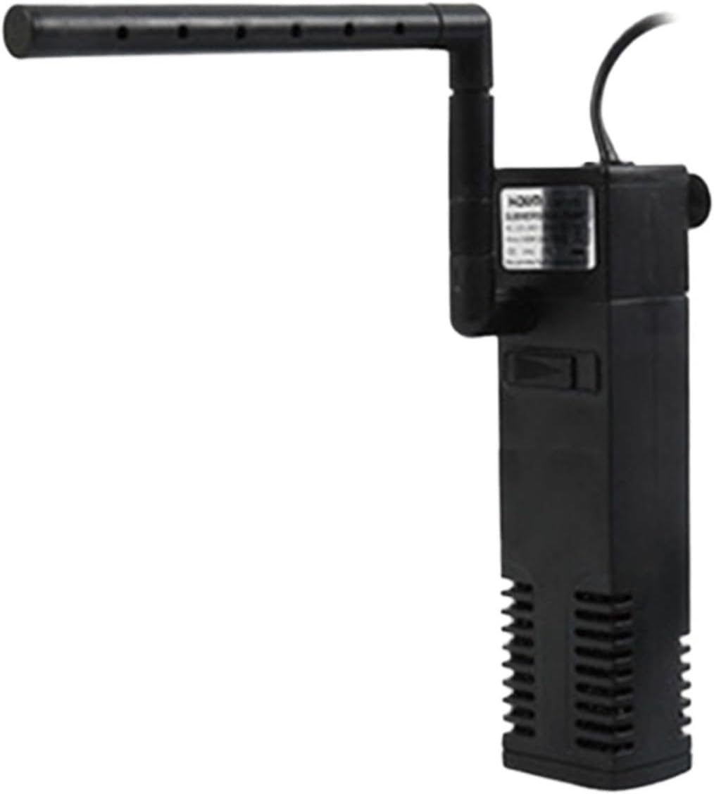 220V Low Water Level Turtle Tank Filter 3W/4W/8W/22W Fish Tank Wave-Maker Aquarium Submersible Oxygen Pump(AP600L-5pcs Cotton)