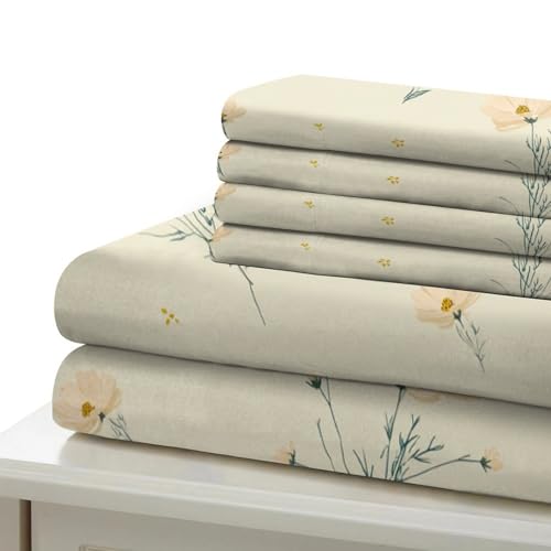 Housse de couette 3D florale 260x220cm pour un lit douillet d'ado - 7