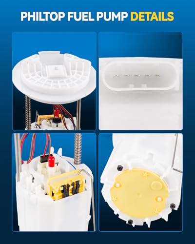 Image of PHILTOP Electric Fuel Pump Assembly Compatible with 2005-2010 Chrysler 300, 2006-2010 Dodge Charger, 2005-2008 Dodge Magnum, 2009-2010 Dodge Challenger, FG1052