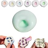 Stress Relief Sand Glutinous Balls, Shapeable Vacuum Stress Ball, Sensory Squeeze Pinch Fidget Toy Relief For Kneading, Squeezing, Relaxing, Kids Adult Parties Favors, Cute Soft Grape Ball