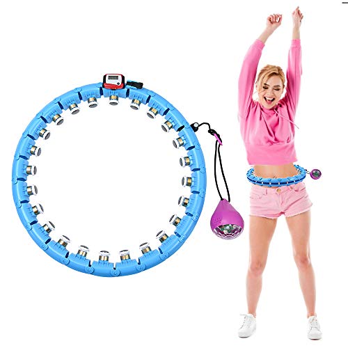 Vogvigo Smart Sports Circle,círculo Deportivo,Fitness,Masaje de neumáticos,Nunca caiga, Yoga,círculo Deportivo, artefacto para Perder Peso,Equipo Deportivo Adecuado para Adultos y niños/24 Nudos