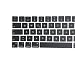 Pardarsey Replacement Keyboard Keycaps Keys German QWERTZ for MacBook Pro/Max (A2442/A2779/A2992/A2485/A2...