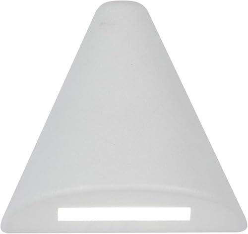 WAC Iluminación de paisaje, cono LED de 12 V para terraza y patio luz 2700 K cálido LED incorporado en blanco