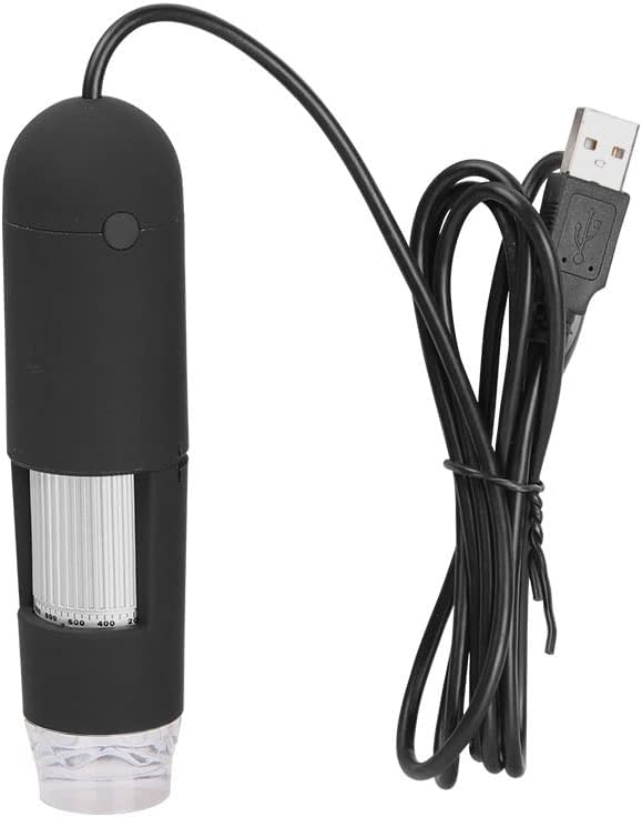 Miniatura 6 de Kit de accesorios para microscopio, cámara de preparación deslizante 1000X Zoom USB Digital Video Camera Microscopio 8 LED Lupa Microscopio