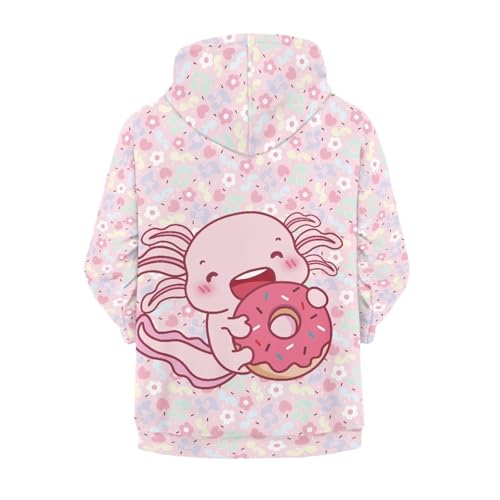 Image of Unisex Zipper Sweatshirt Boys Girls Hooded with 2 Pocket Pullover Hoodies for 6-16Y Kids