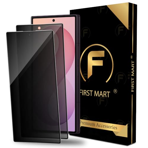 Image of FIRST MART Privacy Tempered Glass for Samsung Galaxy Z Fold 8 Ultra, 2 Pack | Anti-Spy 9H Screen Protector, Edge-to-Edge, Case-Friendly, Scratch Resistant, Bubble-Free