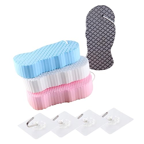 minkissy 1 Zbg pV[X|W ΌObp[ XNo[X|W oXX|W {fBX|W  bath sponge KȃV[c[ xr[oXpi pva