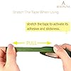 BEADNOVA Floral Tape 1/2inch Flower Tape Dark Green Floral Tape for Bouquets Floral Arranging Stem Wrap Craft (Dark Green, 30yards) #3