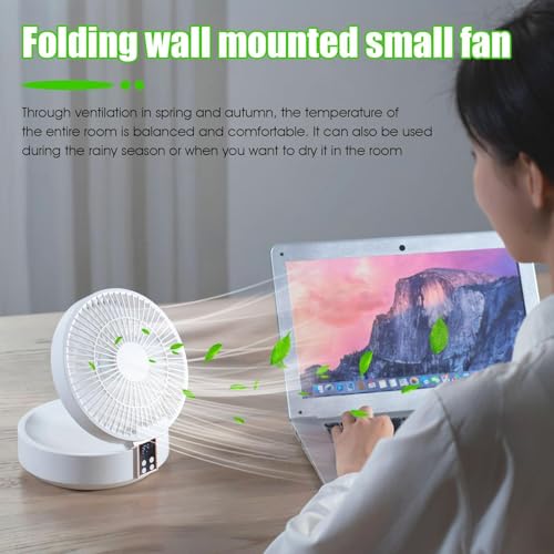 Ventilateur de table compact et silencieux personnel de bureau avec télécommande - 3