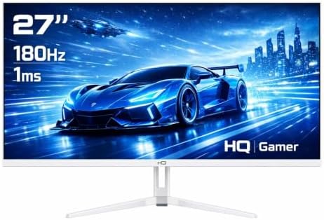 Monitor Gamer HQ 27" Branco Curvo 1ms, 200Hz, AMD FreeSync, Full ...