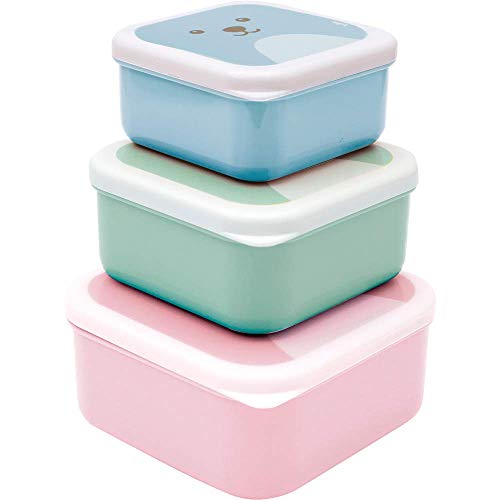 BUBA Kit 3 Potinhos Gumy, Colorido