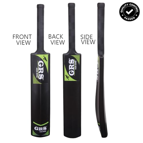 image for GRS KidsZone Heavy Grade Strong Plastic Cricket Bat with Wicket Set & 