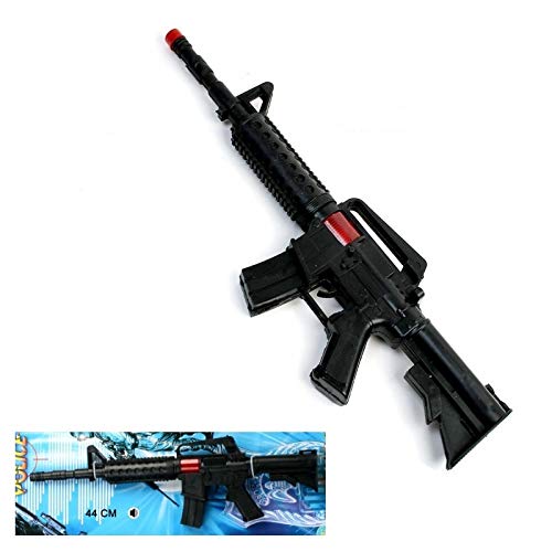 Les Colis Noirs LCN - Fusil Bruiteur et Etincelle en Plastique 44cm - Jeu Jouet Cadeau Déguisement - 176