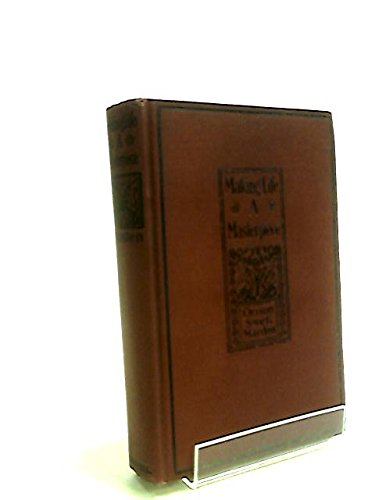 Making Life a Masterpiece B004BMZQ5C Book Cover