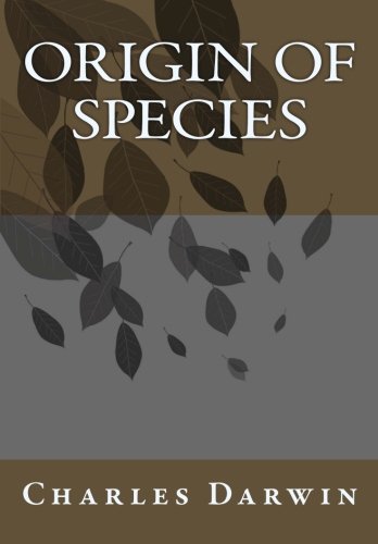 CREATESPACE Origin of Species Charles Darwin