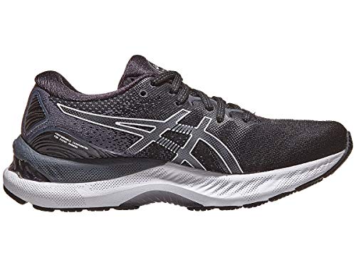 ASICS Women's Gel-Nimbus 23 Running Shoes, 5M, Black/White