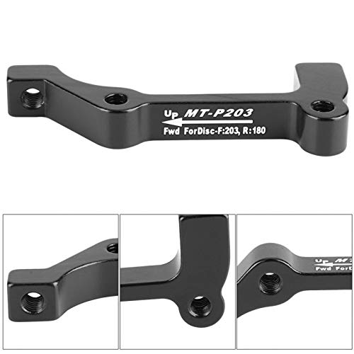 VGEBY1 Support de Frein à Disque, Accessoire de Cyclisme de Bâti de Frein en Alliage d'Aluminium Adaptateur de Frein à Disque de Vélo(DS-02)