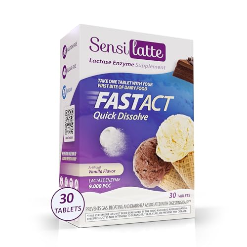 Sensi Latte 7899547543681 Lactase Enzyme Supplement cover
