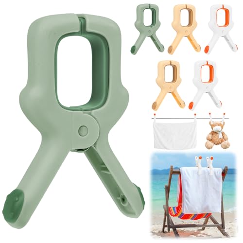 Alaoo Pinza Para Toalla De Playa, 6 Pcs Clips Pinzas De Plástico Fuerte, Duradero Grandes Playa Toalla Clips Evita Que Tu Toalla Se Vuele, Para La Ropa Pesada Y El Lavarse Alaoo Pinza Para Toalla De Playa, 6 Pcs Clips Pinzas De Plástico Fuerte, Duradero Grandes Playa Toalla Clips Evita Que Tu Toalla Se Vuele, Para La Ropa Pesada Y El Lavarse