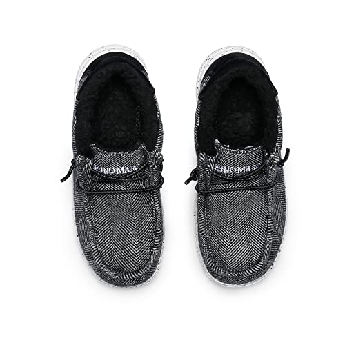 Bruno Marc Boys Girls Winter Slip-On Fur Casual Loafer3