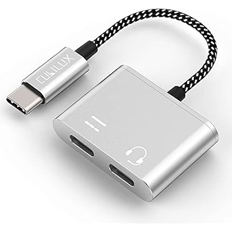 Cubilux USB C to Dual USB C Splitter for Audio/Charging/Data Syncing, Double Type C Headphone Charger Compatible with iPad 10, iPad Pro, iPad Air 5/4, iPad Mini 6, Google Pixel 7/6 Pro 6a 5 4 3 XL Cover