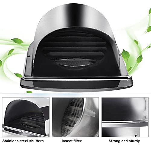 Chapeau de ventilation en acier inoxydable 304 pour façade durable - 6