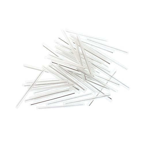 Siemon HT-60 Heat Shrink Sleeves, Heat-Shrink Tubing, Clear, (50 Pack)