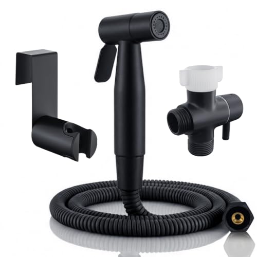 BARROCK Matte Black Bidet Set