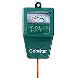 Gobetter Soil Moisture Meter, Plant Water Meter Indoor & Outdoor, Sensor Hygrometer Soil Tester for...