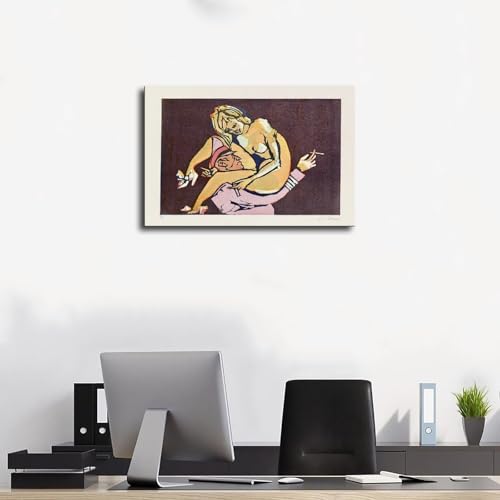 Impression sur toile suspendre Pompes roses et cigarettes 61x91,4 cm