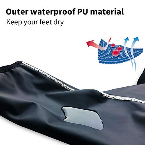 image for Lipport Waterproof Cycling Shoe Covers Winter Road Bike Overshoes Ther