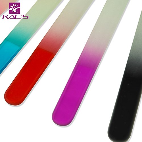 KADS Glasnagelfeile inklusive hochwertigem Etui, für perfekte Nagelpflege Nagelfeile aus Glas/Kristall-Nagelfeile… – Bild 4