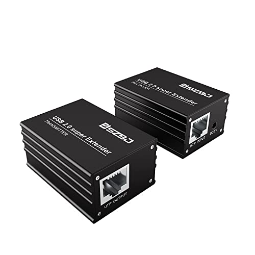 Rallonge USB sur RJ45 Cat5e Cat6 70m pour souris et clavier