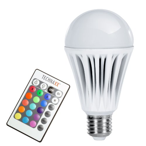 Preisvergleich Produktbild Technaxx LED RGB Lampe E27 10 W